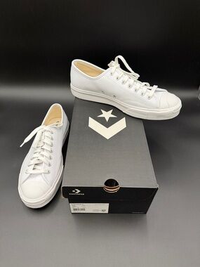 Converse Jack Purcell Leather Sneakers | Men’s 9.5 / Women's 11